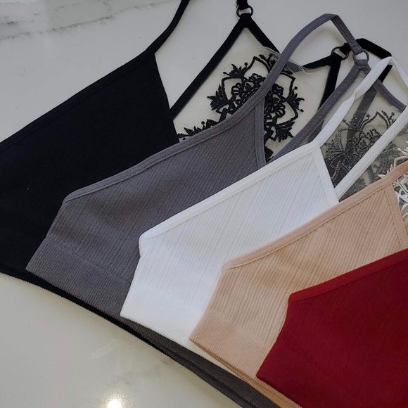 ๐ฅBESTSELLER๐ฅWhite tattoo mesh bralette - Picture 12 of 15